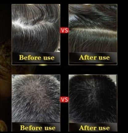 Unisex Instant Black Herbal Hair(100ml) Pack Of 2