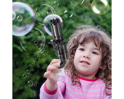 Bubble Gun- 8 Water(Assorted Color)