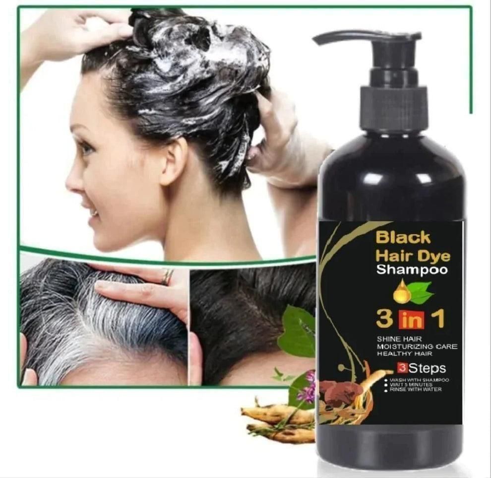 Unisex Instant Black Herbal Hair(100ml) Pack Of 2