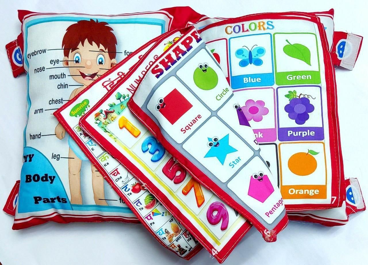 Alphabet Learning Soft Pillow Cushion Book.