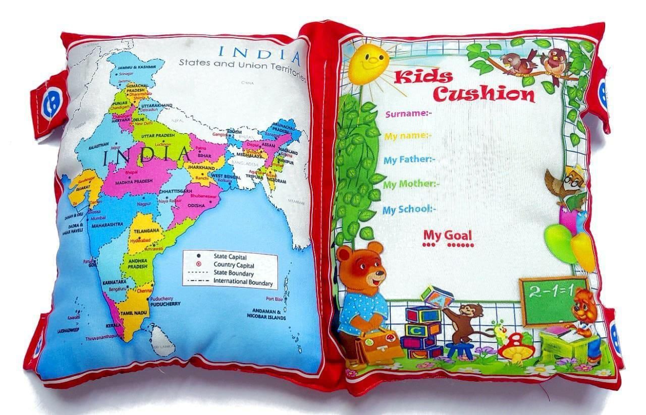 Alphabet Learning Soft Pillow Cushion Book.