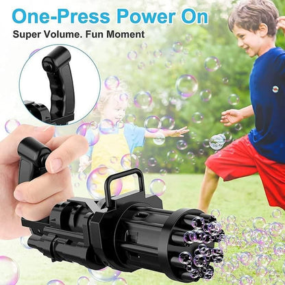 Bubble Gun- 8 Water(Assorted Color)
