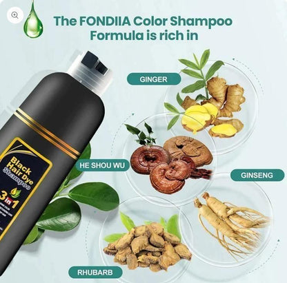 Unisex Instant Black Herbal Hair(100ml) Pack Of 2