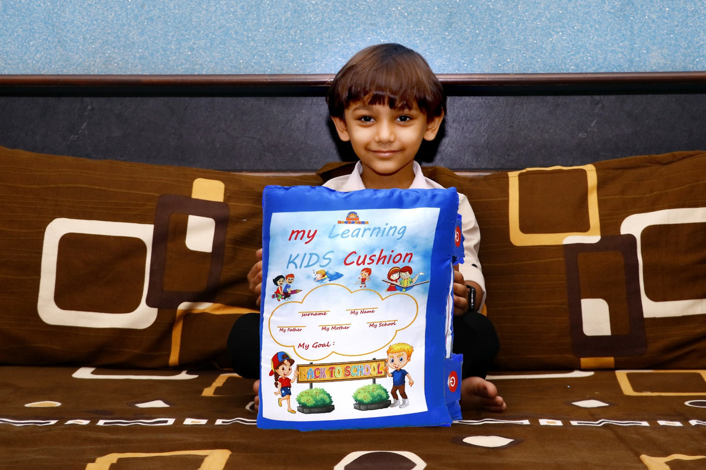 Alphabet Learning Soft Pillow Cushion Book.
